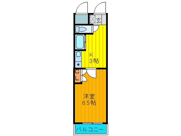 エリセラ門真南の物件間取画像